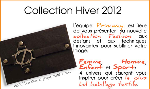 Collection PRIMWAY Hiver 2012