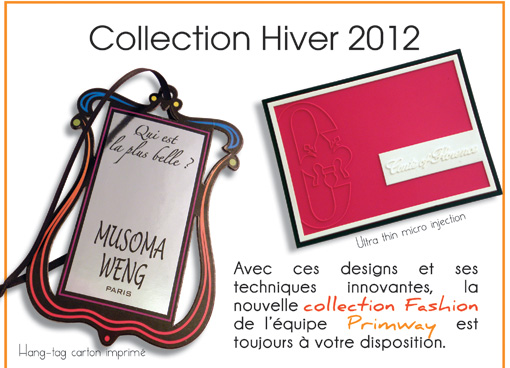 Collection PRIMWAY Hiver 2012