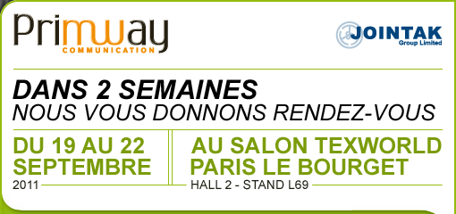 Primway au salon TEXWORLD