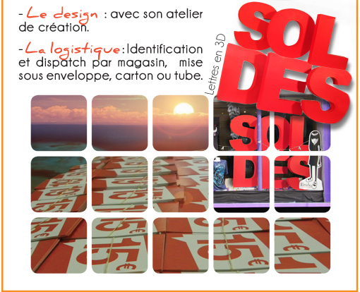 Signalétique SOLDES