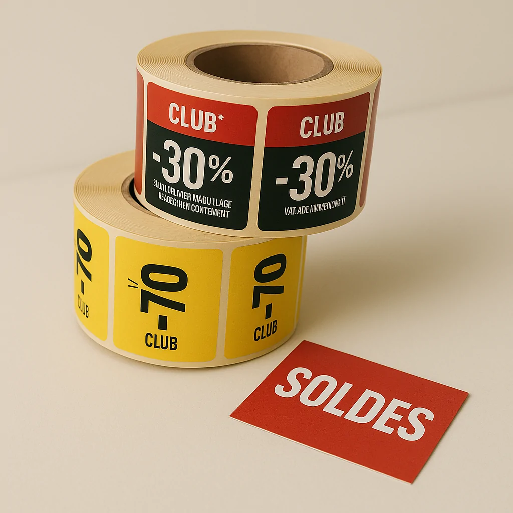 Étiquettes sur-mesure